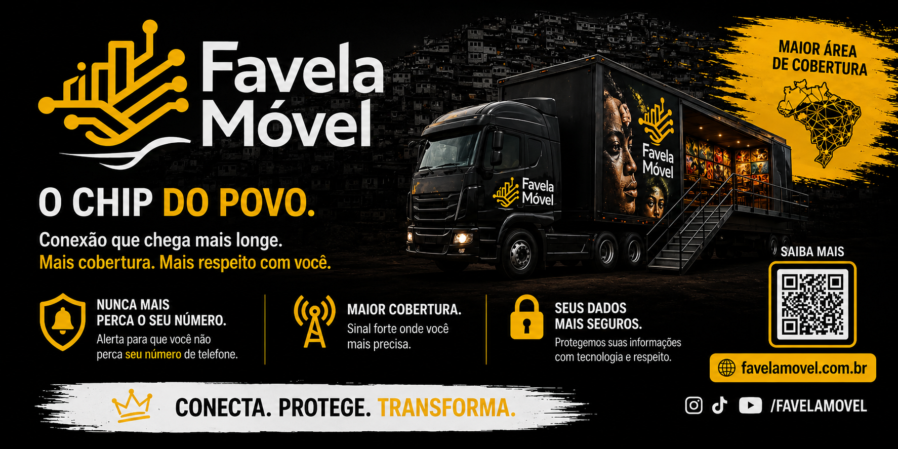 Banner Favela Móvel