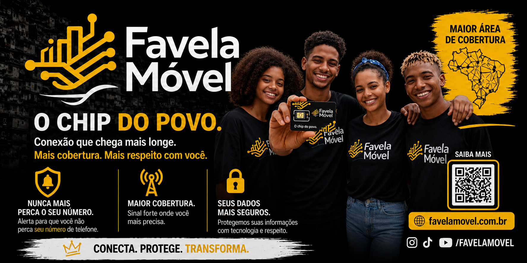 Banner Favela Móvel